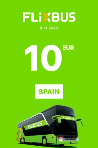 FlixBus 10 EUR Gift Card (Spain) - Digital Key