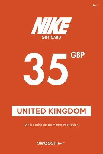 Nike 35 GBP Gift Card (United Kingdom) - Digital Key