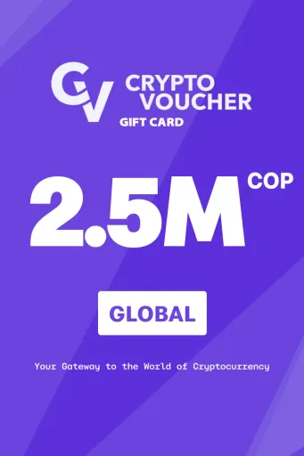 Crypto Voucher 2500000 COP Gift Card (Global) - Digital Key