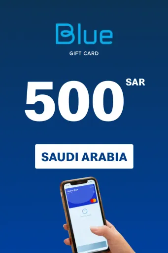Blue Prepaid 500 SAR Gift Card (Saudi Arabia) - Digital Key