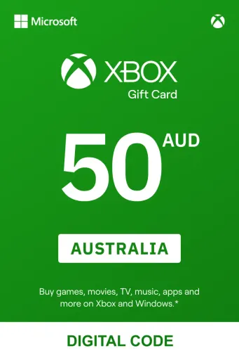 Xbox 50 AUD Gift Card (Australia) - Digital Key