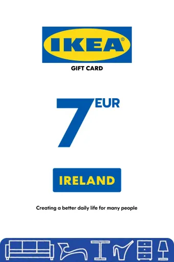 IKEA 7 EUR Gift Card (Ireland) - Digital Key