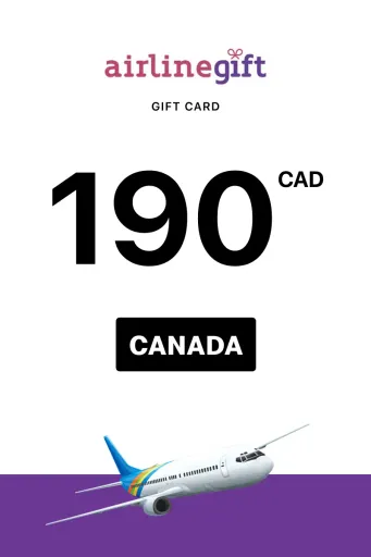 Airline Gift 190 CAD Gift Card (Canada) - Digital Key