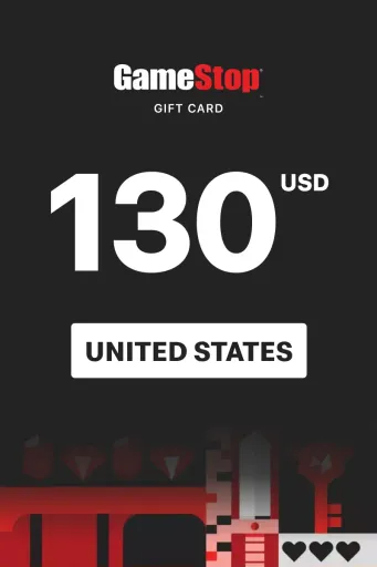 GameStop 130 USD Gift Card (United States) - Digital Key