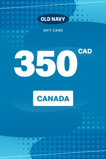 Old Navy 350 CAD Gift Card (Canada) - Digital Key