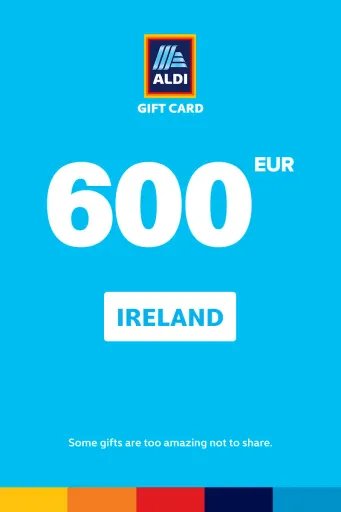 ALDI 600 EUR Gift Card (Ireland) - Digital Key