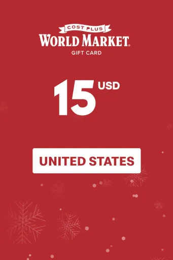Cost Plus World Market 15 USD Gift Card (United States) - Digital Key