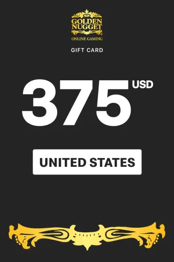 Golden Nugget Casino 375 USD Gift Card (United States) - Digital Key