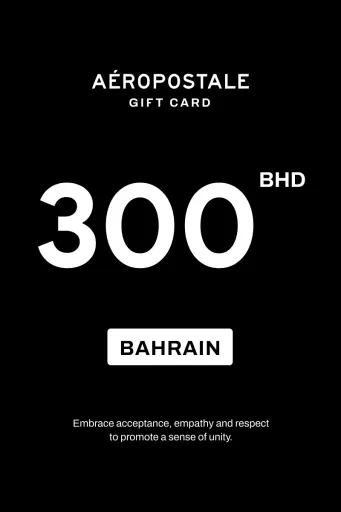 Aeropostale 300 BHD Gift Card (Bahrain) - Digital Key