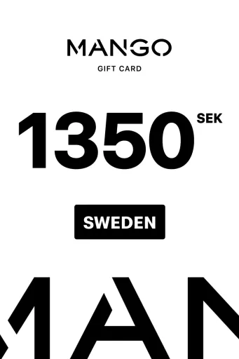 Mango 1350 SEK Gift Card (Sweden) - Digital Key