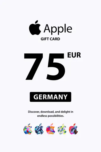 Apple 75 EUR Gift Card (Germany) - Digital Key