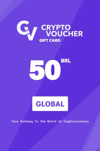 Crypto Voucher 50 BRL Gift Card (Global) - Digital Key