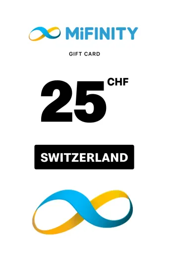 MiFinity 25 CHF Gift Card (Switzerland) - Digital Key