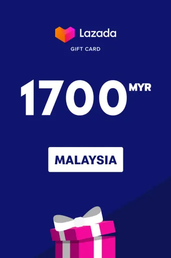 Lazada 1700 MYR Gift Card (Malaysia) - Digital Key