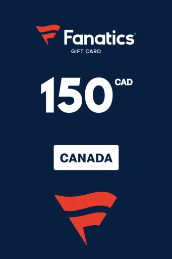 Fanatics 150 CAD Gift Card (Canada) - Digital Key