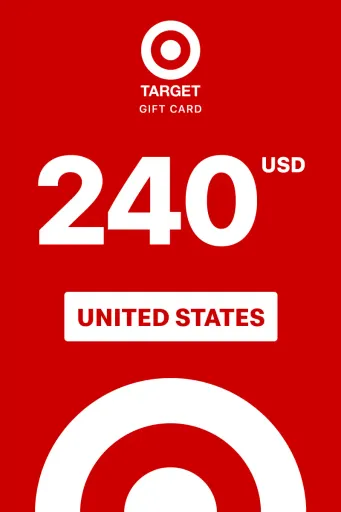 Product Image - Target 240 USD Gift Card (United States) - Digital Key