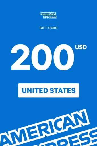 American Express 200 USD Gift Card (United States) - Digital Key