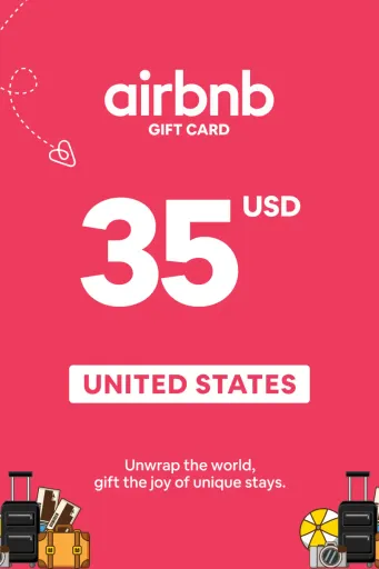 Airbnb 35 USD Gift Card (United States) - Digital Key