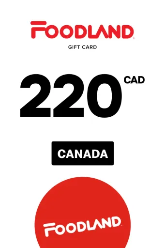 Foodland 220 CAD Gift Card (Canada) - Digital Key