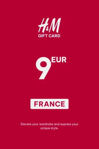 H&M 9 EUR Gift Card (France) - Digital Key