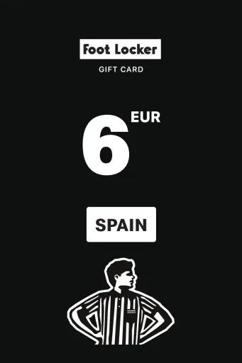 Foot Locker 6 EUR Gift Card (Spain) - Digital Key