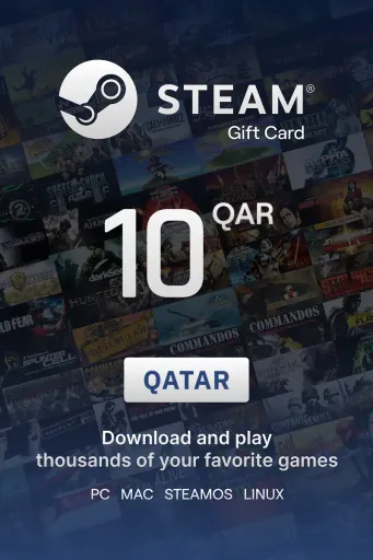 Steam Wallet 10 QAR Gift Card (Qatar) - Digital Key