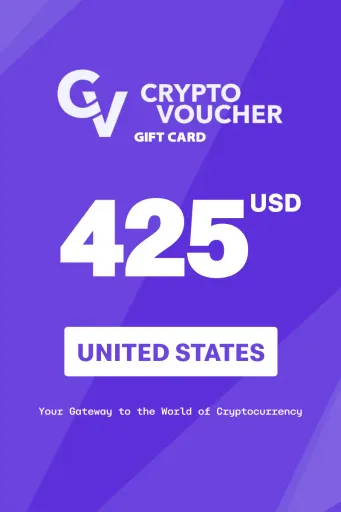 Crypto Voucher 425 USD Gift Card (United States) - Digital Key