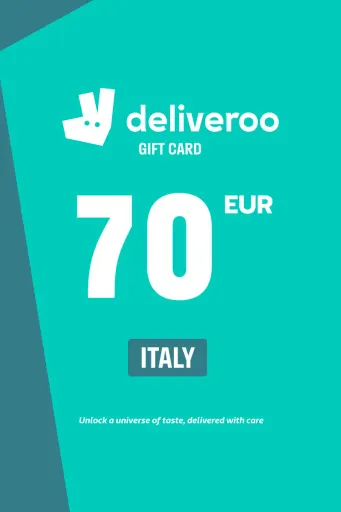 Deliveroo 70 EUR Gift Card (Italy) - Digital Key