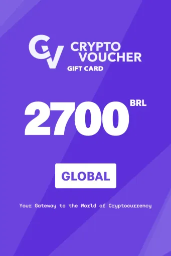 Crypto Voucher 2700 BRL Gift Card (Global) - Digital Key
