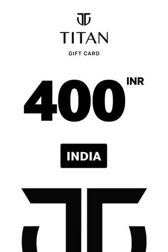 Titan 400 INR Gift Card (India) - Digital Key