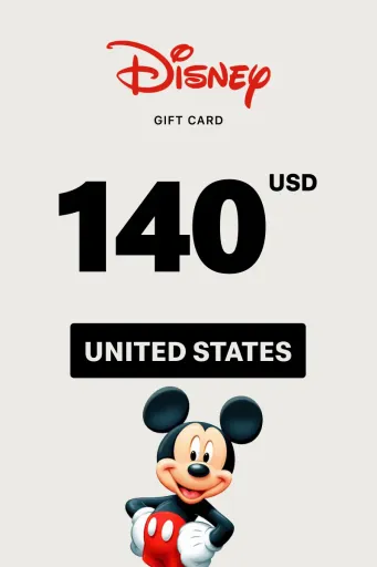 Disney 140 USD Gift Card (United States) - Digital Key