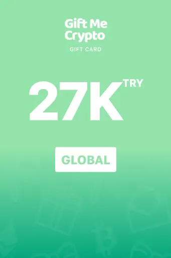 Gift Me Crypto 27000 TRY Gift Card (Global) - Digital Key