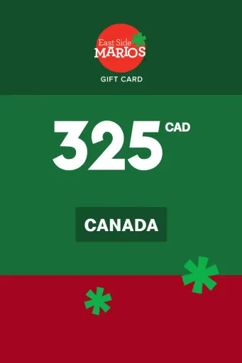 Product Image - East Side Mario's 325 CAD Gift Card (Canada) - Digital Key