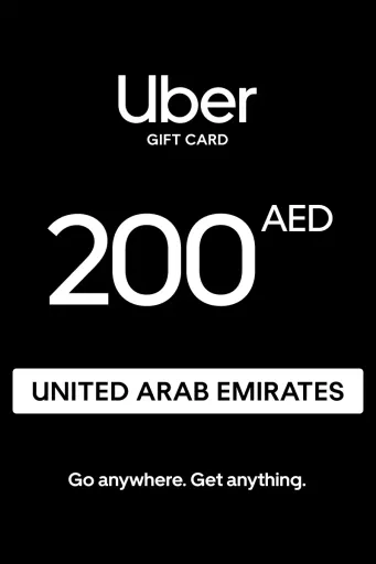 Uber 200 AED Gift Card (United Arab Emirates) - Digital Key