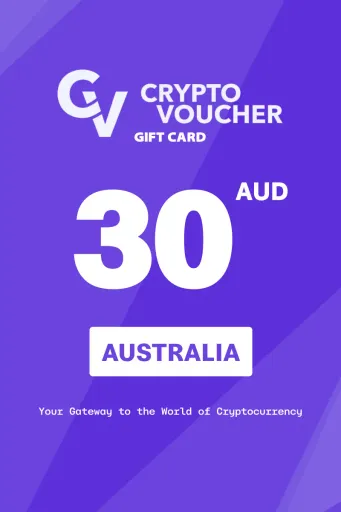 Crypto Voucher 30 AUD Gift Card (Australia) - Digital Key