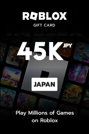 Roblox 45000 JPY Gift Card (Japan) - Digital Key