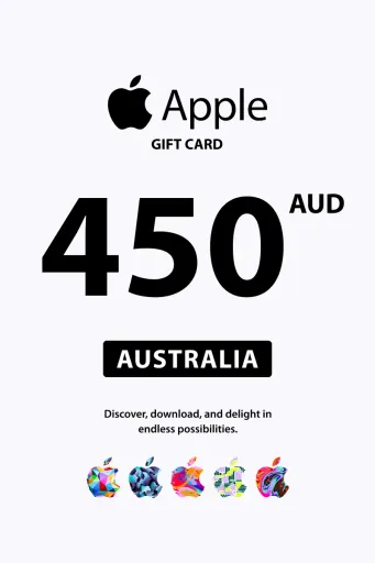 Apple 450 AUD Gift Card (Australia) - Digital Key