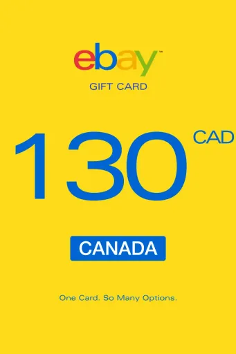 eBay 130 CAD Gift Card (Canada) - Digital Key