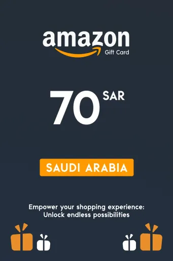 Amazon 70 SAR Gift Card (Saudi Arabia) - Digital Key