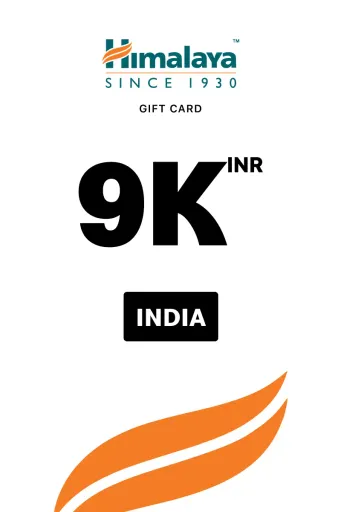 Himalaya 9000 INR Gift Card (India) - Digital Key