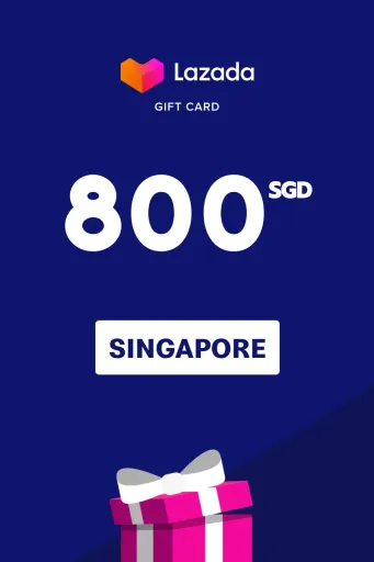 Lazada 800 SGD Gift Card (Singapore) - Digital Key