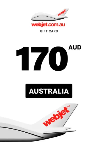 Webjet 170 AUD Gift Card (Australia) - Digital Key