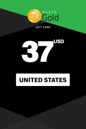 Razer Gold 37 USD Gift Card (United States) - Digital Key