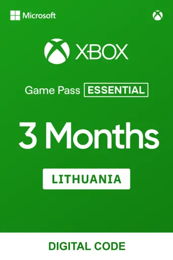 Xbox Game Pass Core (Essential) 3 Months (Lithuania) - Xbox Live - Digital Key