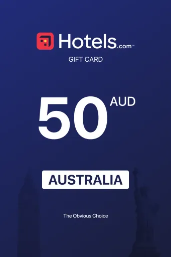 Hotels.com 50 AUD Gift Card (Australia) - Digital Key