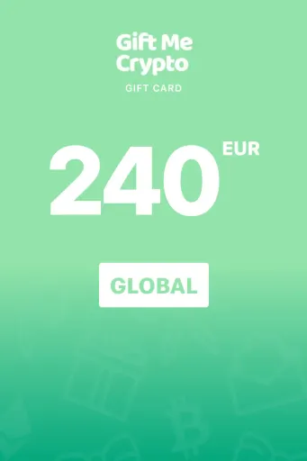 Gift Me Crypto 240 EUR Gift Card (Global) - Digital Key