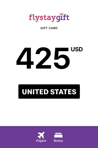 Flystay Gift 425 USD Gift Card (United States) - Digital Key