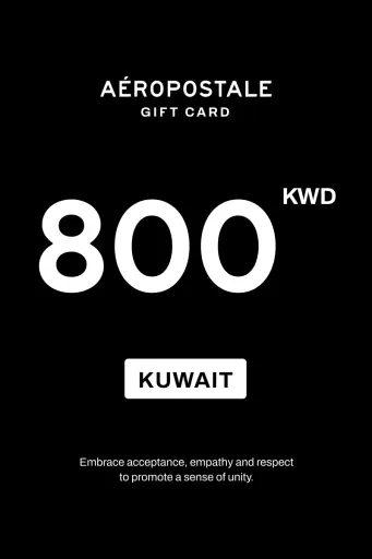 Aeropostale 800 KWD Gift Card (Kuwait) - Digital Key