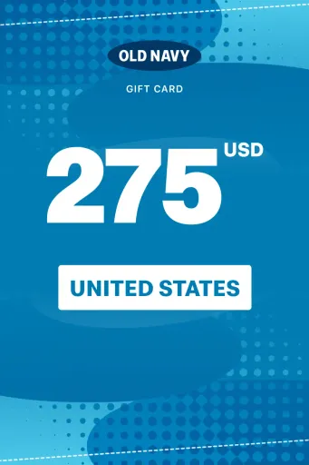 Old Navy 275 USD Gift Card (United States) - Digital Key