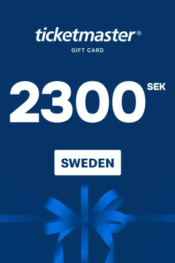 Ticketmaster 2300 SEK Gift Card (Sweden) - Digital Key